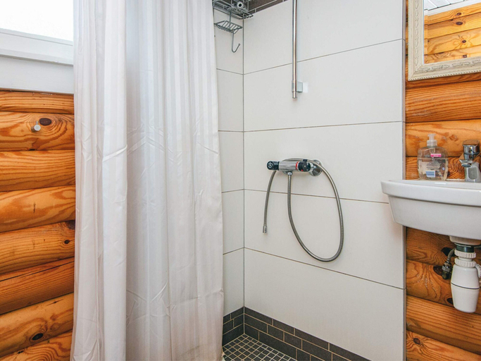 Bathroom, 6 Person Holiday Home in Hovborg, Vejen