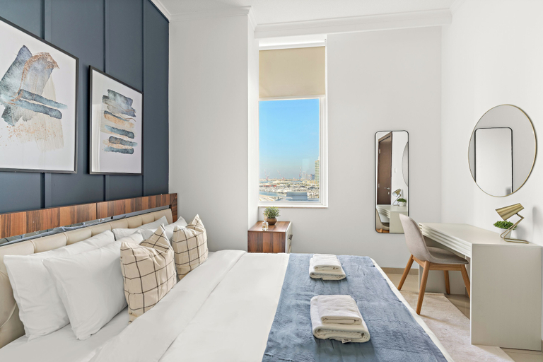 Bedroom 2, Silkhaus Botanica Tower, Dubai Marina, Dubai