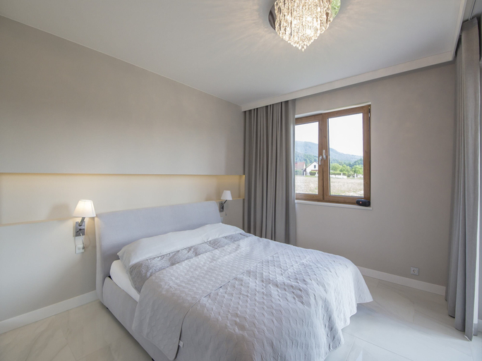 Bedroom 2, Spacious Villa in Cisownica With Terrace, Cieszyn