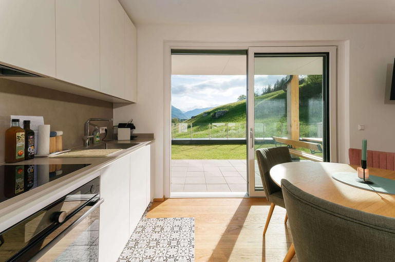 Balcony/terrace, Seepanorama Apartments am Grundlsee - Your Austrian Home, Liezen