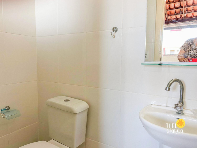 Bathroom, Thel Ubatuba - Apto 406, Saint Patrick - Praia Grande, Ubatuba