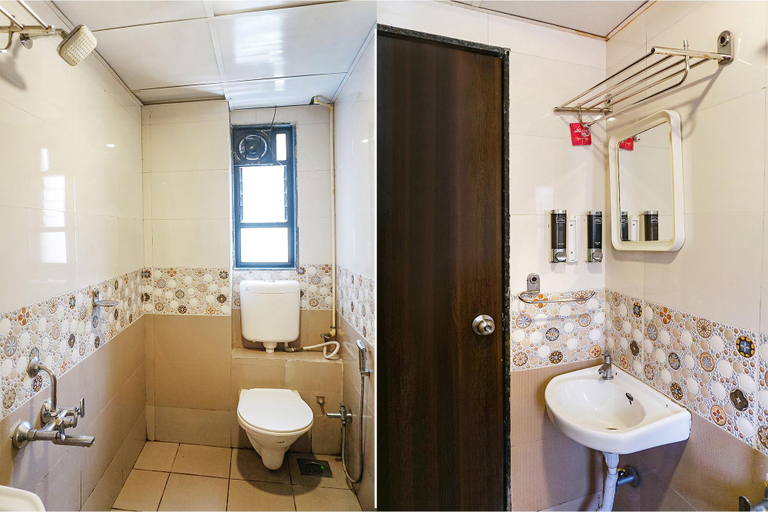 Bathroom 4, FabHotel Aura Homes, Pune