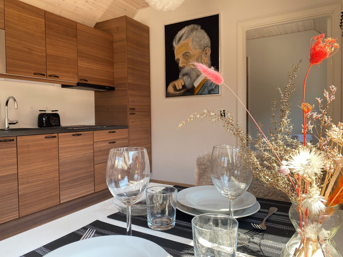 Food & Drinks 5, Esehytter Luxury Holiday Home near Beach, Varde