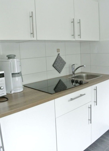 Private kitchen 2, "helgoland" in the Achter de Waterkant House, Dithmarschen