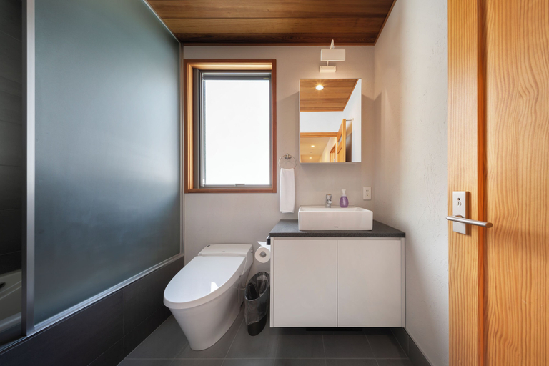 Bathroom 3, Bluebird Chalets, Hakuba