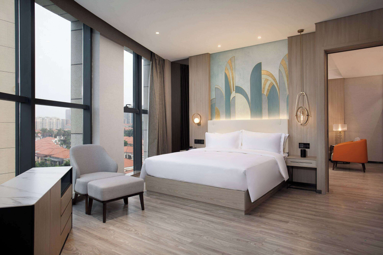 Bedroom 2, Ramada Encore by Wyndham Dongguan East, Dongguan