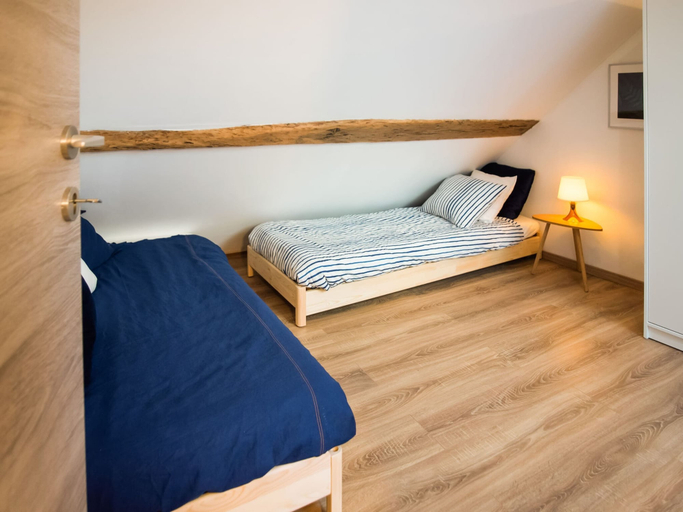 Bedroom 2, Superb Duplex Ideally Located in the Centre of Aywaille, Liège