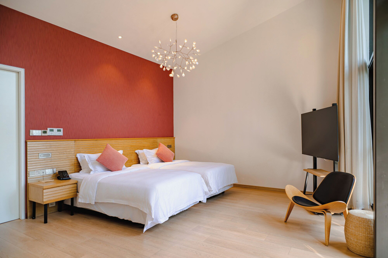 Bedroom 4, Meijie Mountain Hotspring Resort, Changzhou