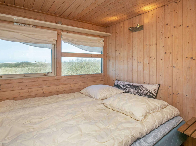 Bedroom, 4 Person Holiday Home in Bindslev, Hjørring