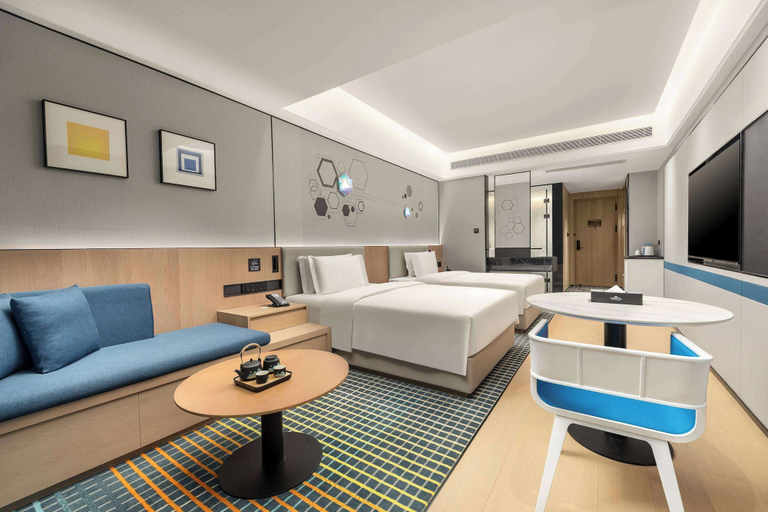 Bedroom 2, Microtel by Wyndham Xishuangbanna Mengle, Xishuangbanna Dai