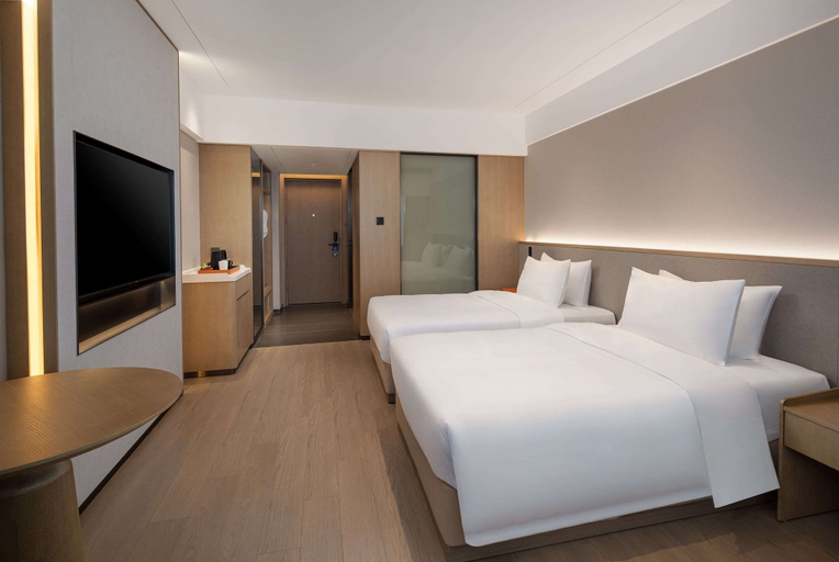 Bedroom 2, Days Hotel by Wyndham Meizhou Meijiang, Meizhou