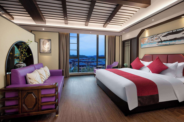 Bedroom 3, Ramada by Wyndham Yingshan Jiulongwan Resort, Huanggang