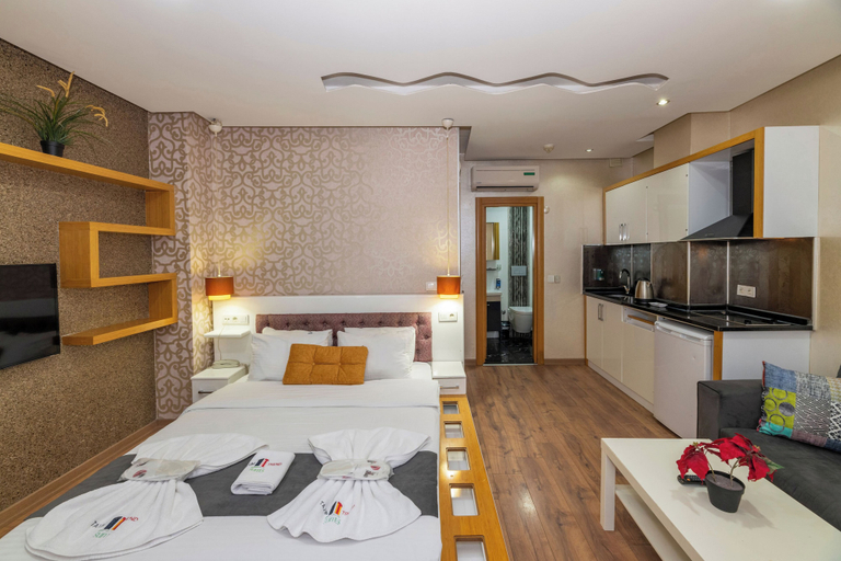 Bedroom 2, Taksim Trend Residence, Beyoğlu