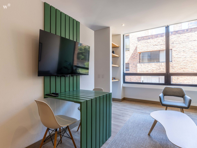 Room 5, w Stunning 1BR in Chico, Santafé de Bogotá