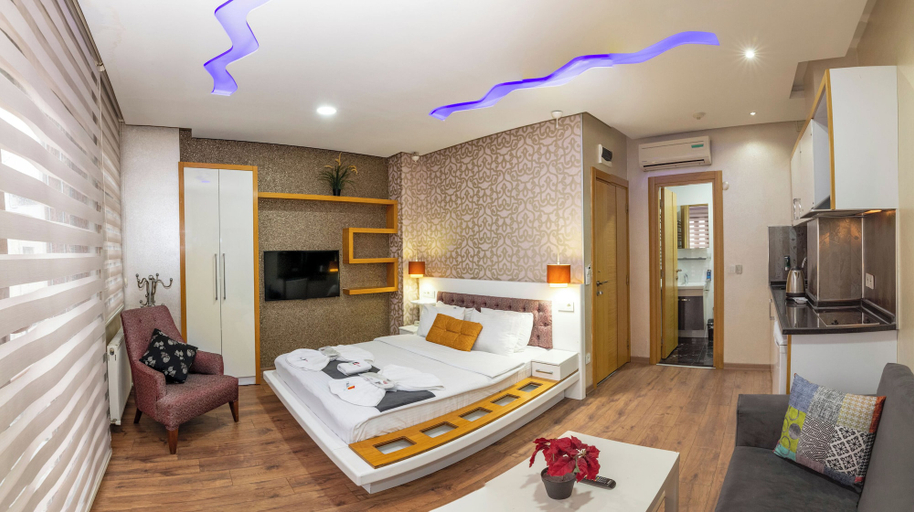 Bedroom 3, Taksim Trend Residence, Beyoğlu
