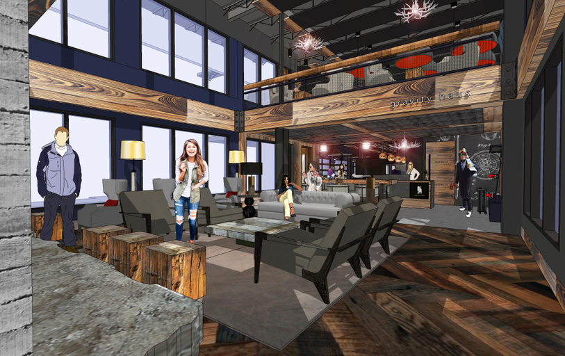 Public Area, Gravity Haus Breckenridge, Summit