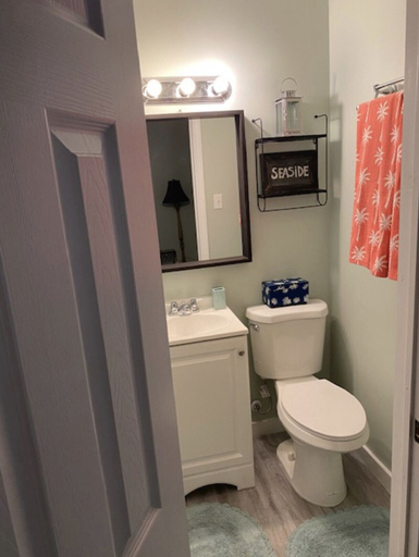 Bathroom 4, 1 Bedroom Studio Cottage Patio Grill Firepit Parking, Palm Beach