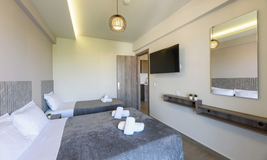 Bedroom 3, Philippos Residences, Central Macedonia