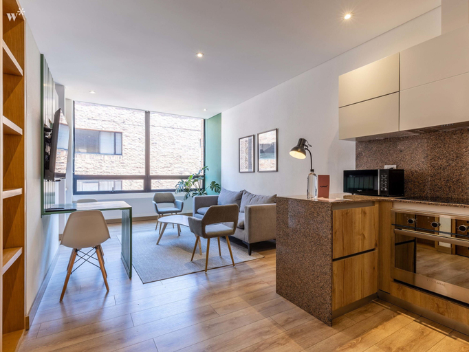 Room 3, w Stunning 1BR in Chico, Santafé de Bogotá
