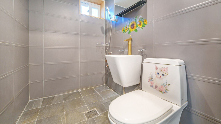 Bathroom 4, Yeosu Jplus Pension, Yeosu