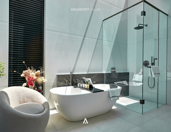 Bathroom 5, ARCHESTET VILLAS, Badung