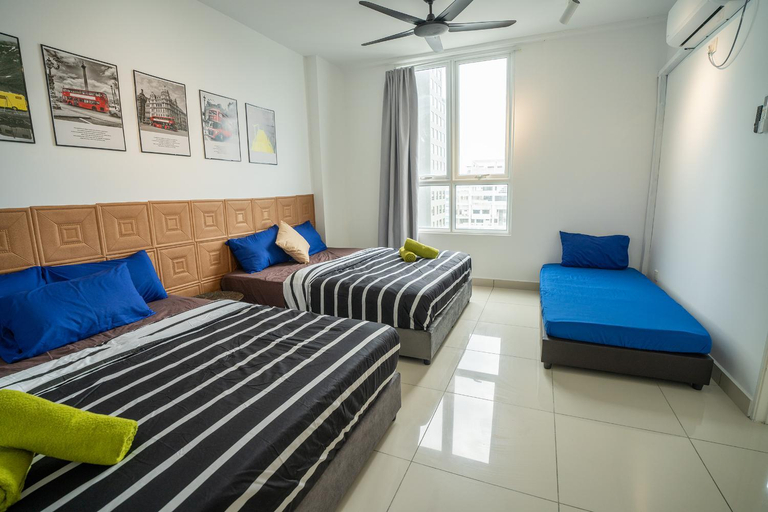 Bedroom 2, City & Seaview Condo @ Gurney, Georgetown , Pulau Penang