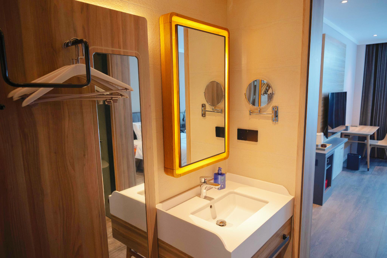 Bathroom, Hanting Hotel Hebi Xun County, Hebi