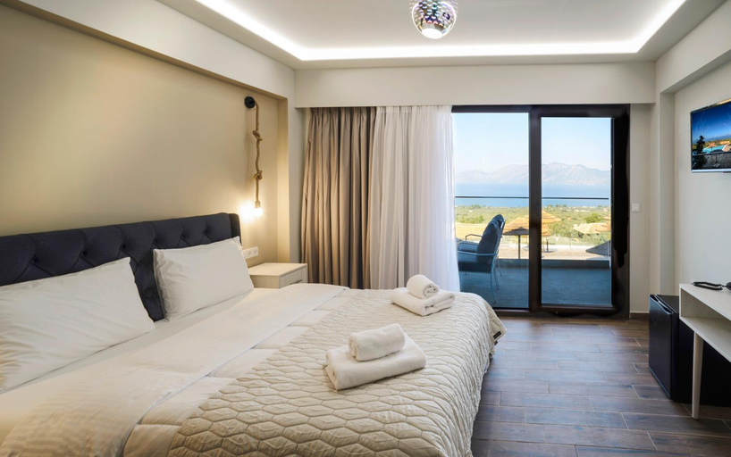 Bedroom 3, Anthidon Nature Estate & Farm, Central Greece