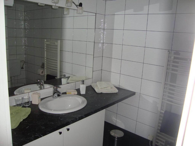 Bathroom, One bedroom apartment with balcony, Župa Dubrovačka