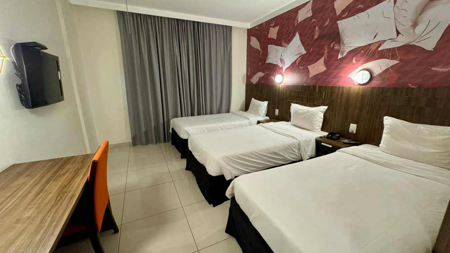 Bedroom 2, Hotel Cassino Tower Piracicaba By Nacional Inn, Piracicaba