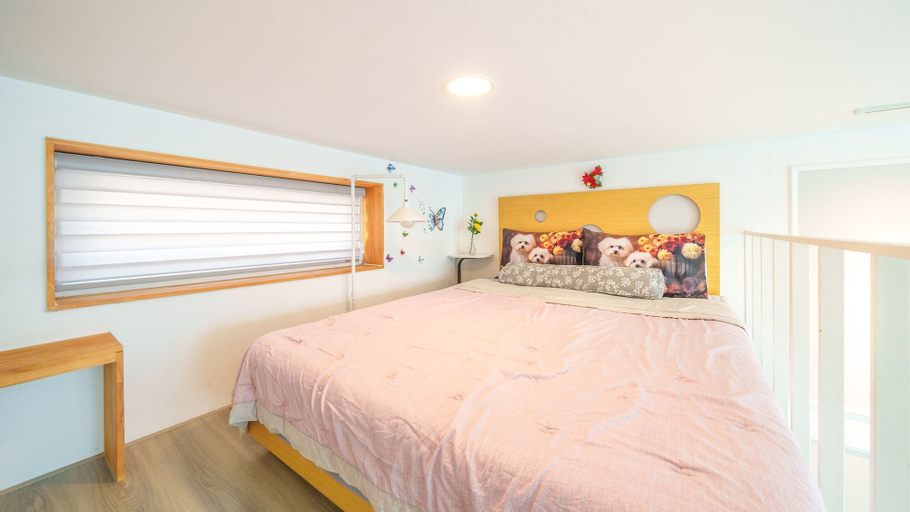 Bedroom 3, Yeosu Jplus Pension, Yeosu