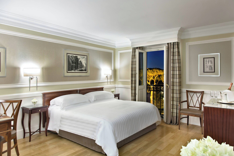 Bedroom 2, Rome Marriott Grand Hotel Flora, Roma