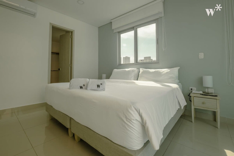Room 3, w Stunning 3BR w AC in Cartagena, Cartagena de Indias