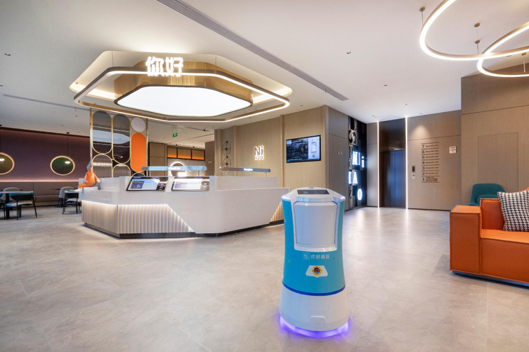Public Area, Nihao Hotel Anqing Linghu Park, Anqing
