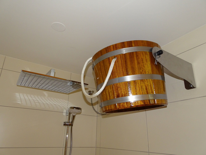 Bathroom, Apartment in Piesendorf in ski Area With Sauna, Zell am See