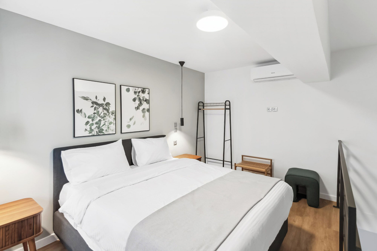 Bedroom 3, Limehome Piraeus Olive, Attica