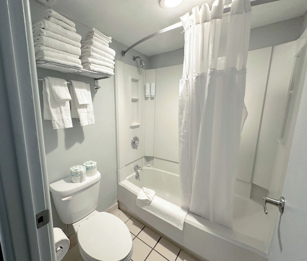 Bathroom 5, Clarion Inn, Larimer