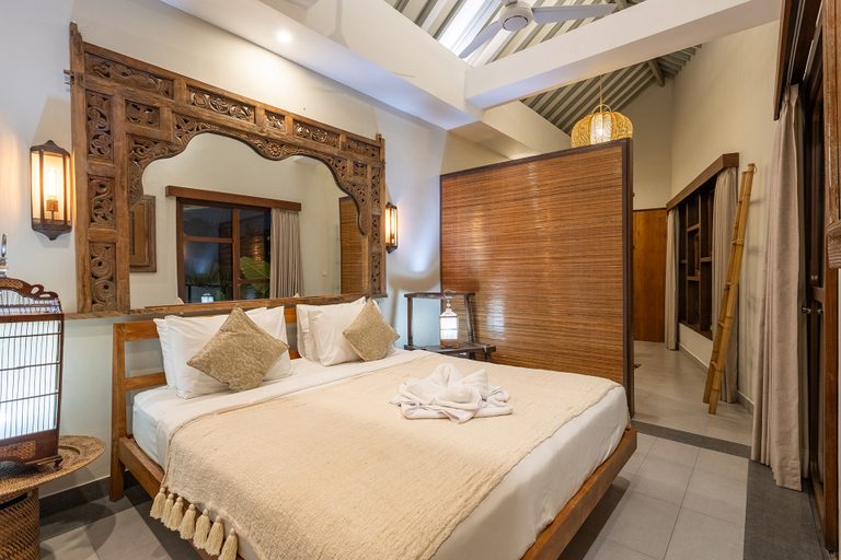 Bedroom 3, Villa Thamilla, Rice fields view - 5 mins drive from the beach, Badung
