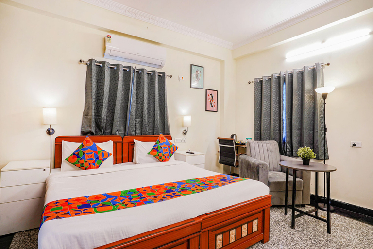 Bedroom 2, FabHotel Eminent Suites Banjara Hills - Nr. LV Prasad EYE Institute, Ranga Reddy