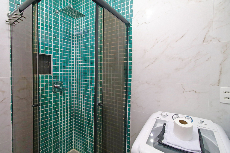 Bathroom 3, U050 Apartamento com vista para natureza, Rio de Janeiro