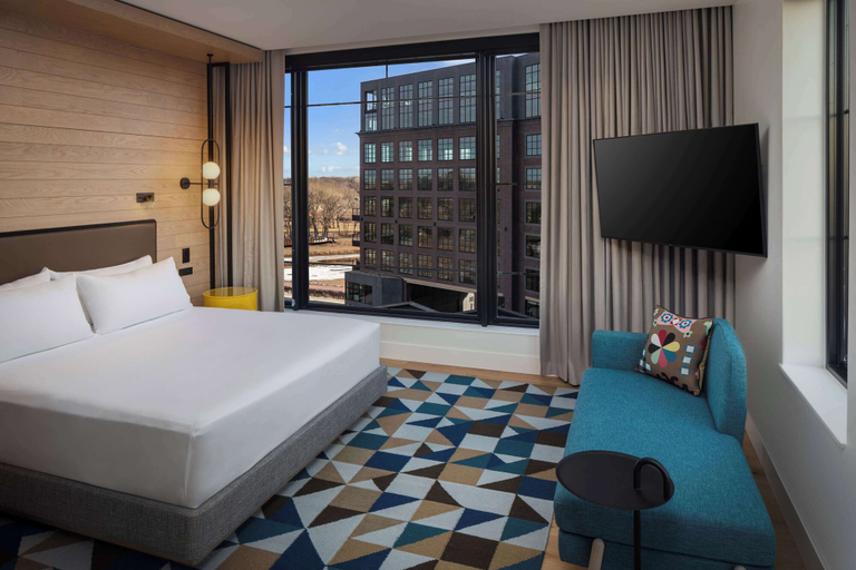 Bedroom 3, Canopy By Hilton Sioux Falls Downtown, Minnehaha