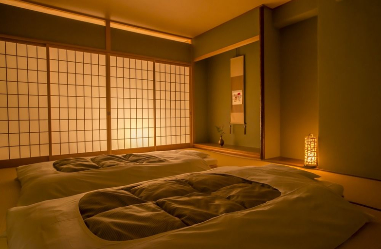Bedroom 2, Ryokan Kohro, Kyoto