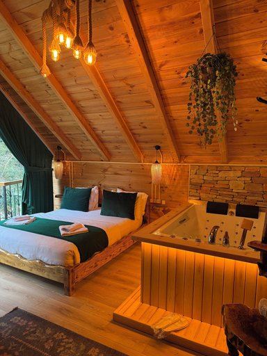 Bedroom 3, Hoşdere Bungalov, Çamlıhemşin