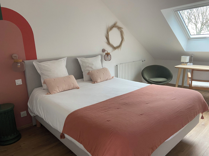 Bedroom 5, La Passerelle Morlaix, Finistère