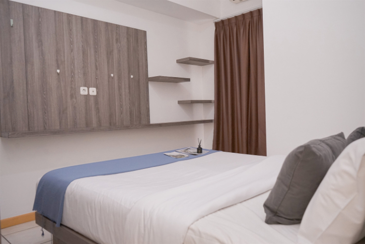 Bedroom 4, Well Designed and Comfy 2BR Apartment at M-Town Residence By Travelio, Tangerang