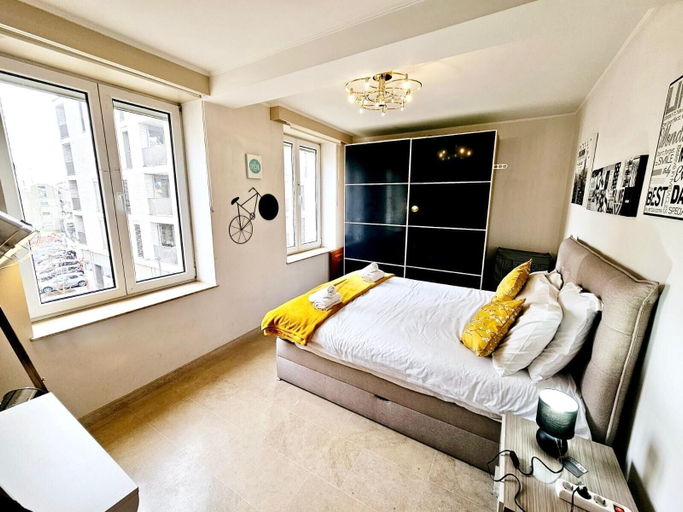 Bedroom 3, New 1 bedroom Flat in City Center, Luxembourg
