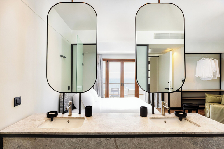 Bathroom 4, Doryssa Lithos Hotel, North Aegean