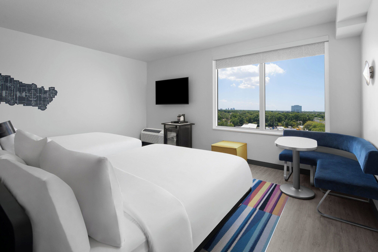 Bedroom 3, Aloft by Marriott Tampa Midtown, Hillsborough