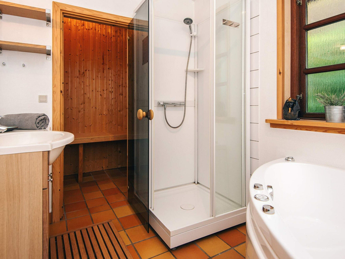 Bathroom, 4 Star Holiday Home in Ebeltoft, Syddjurs