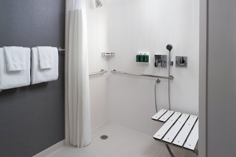 Bathroom 4, Courtyard by Marriott Raleigh Midtown, Wake